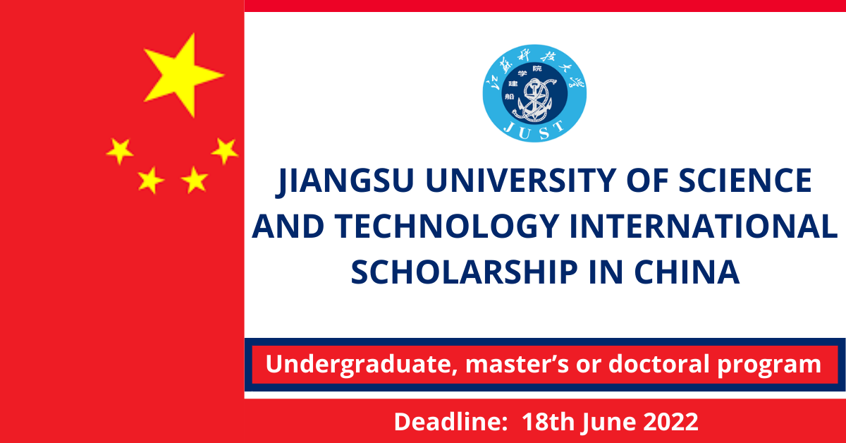 Feature image for Jiangsu University of Science and Technology International Scholarship in China