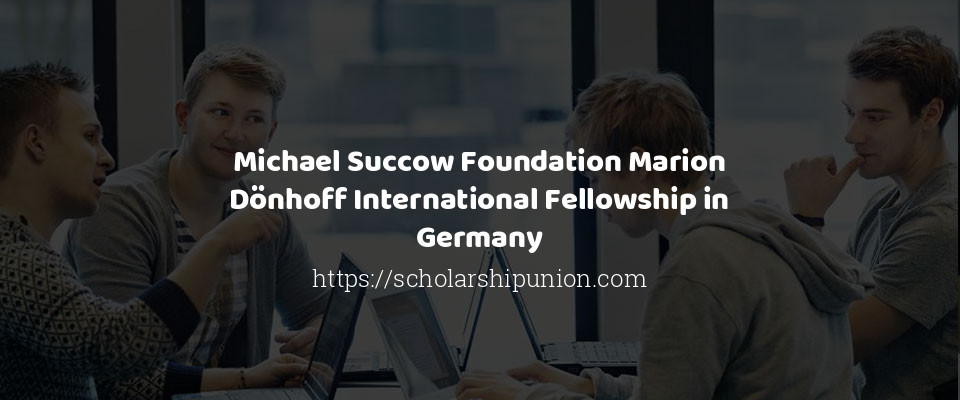 Feature image for Michael Succow Foundation Marion Dönhoff International Fellowship in Germany