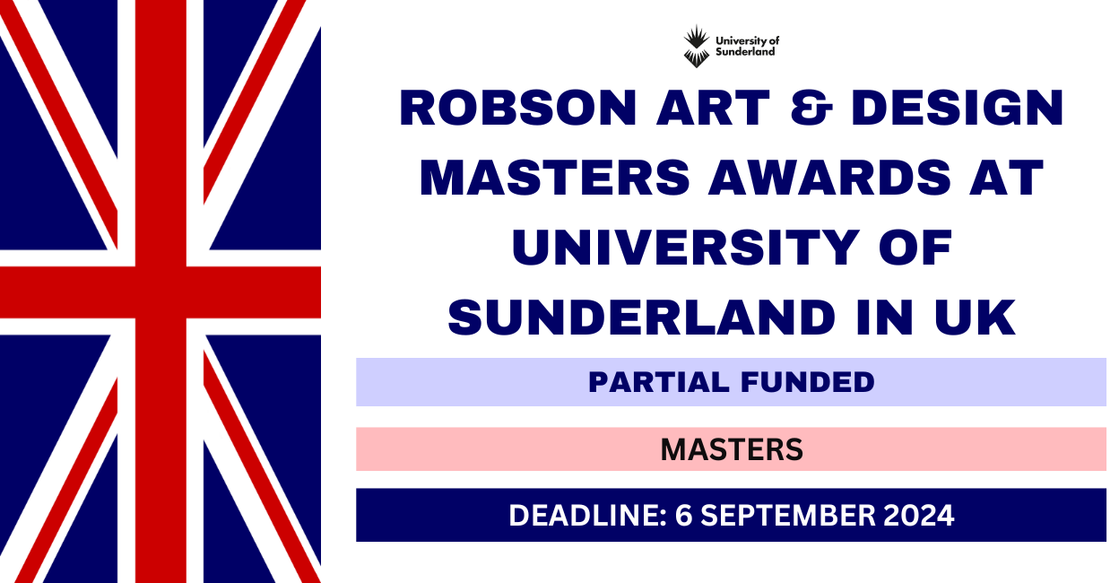 Feature image for Robson Art and Design Masters Awards at University of Sunderland in UK