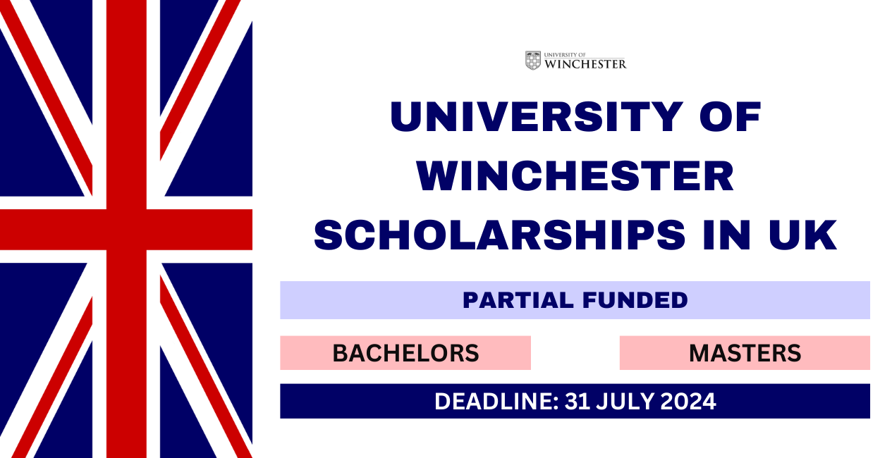 Feature image for University of Winchester Scholarships in UK 2024-25