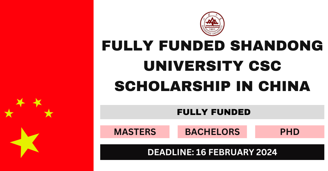 Feature image for Fully Funded Shandong University CSC Scholarship in China 2024