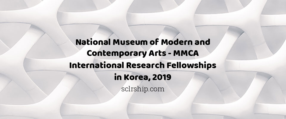 Feature image for National Museum of Modern and Contemporary Arts - MMCA International Research Fellowships in Korea, 2019