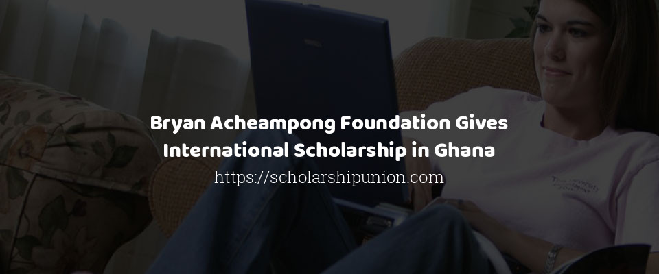 Feature image for Bryan Acheampong Foundation Gives International Scholarship in Ghana
