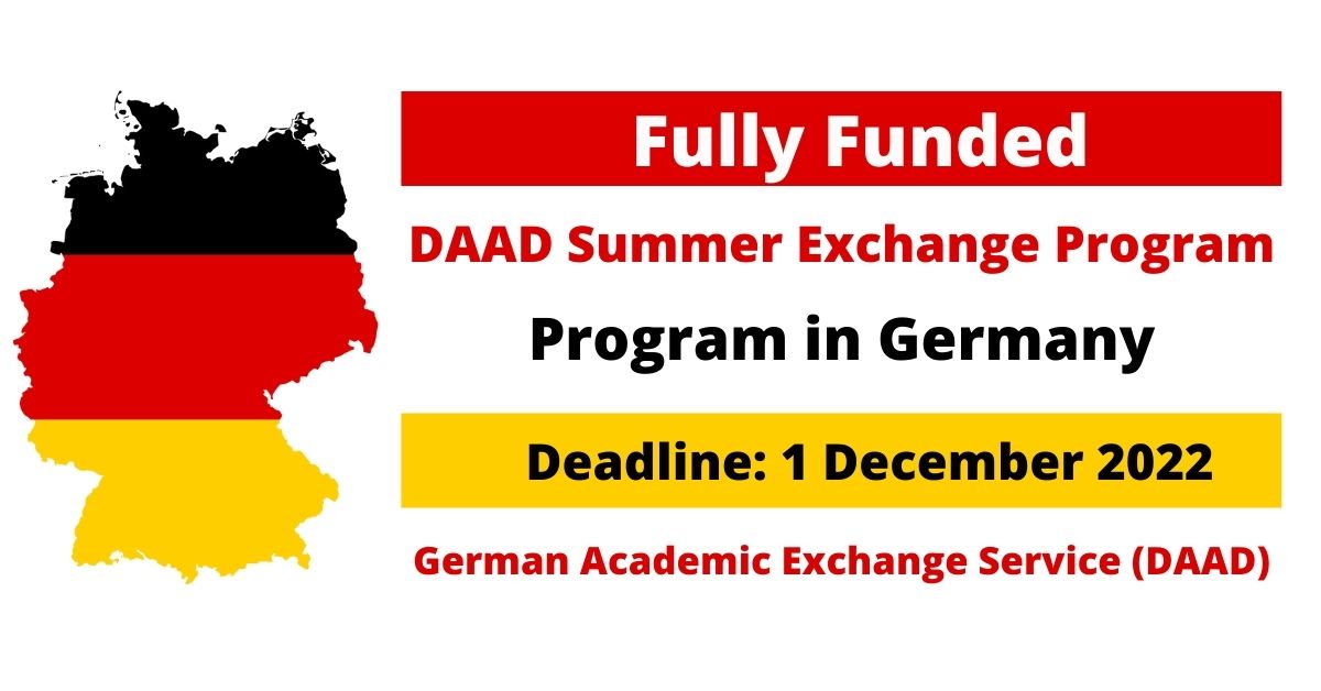 Feature image for Fully Funded DAAD Summer Exchange Program in Germany 2022