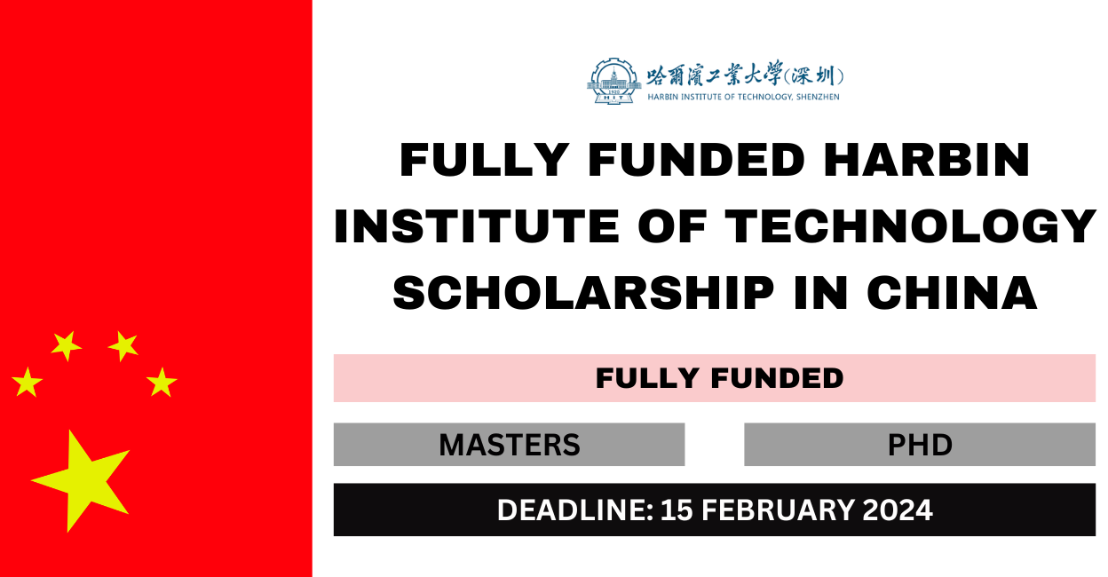 Feature image for Fully Funded Harbin Institute of Technology Scholarship in China 2024