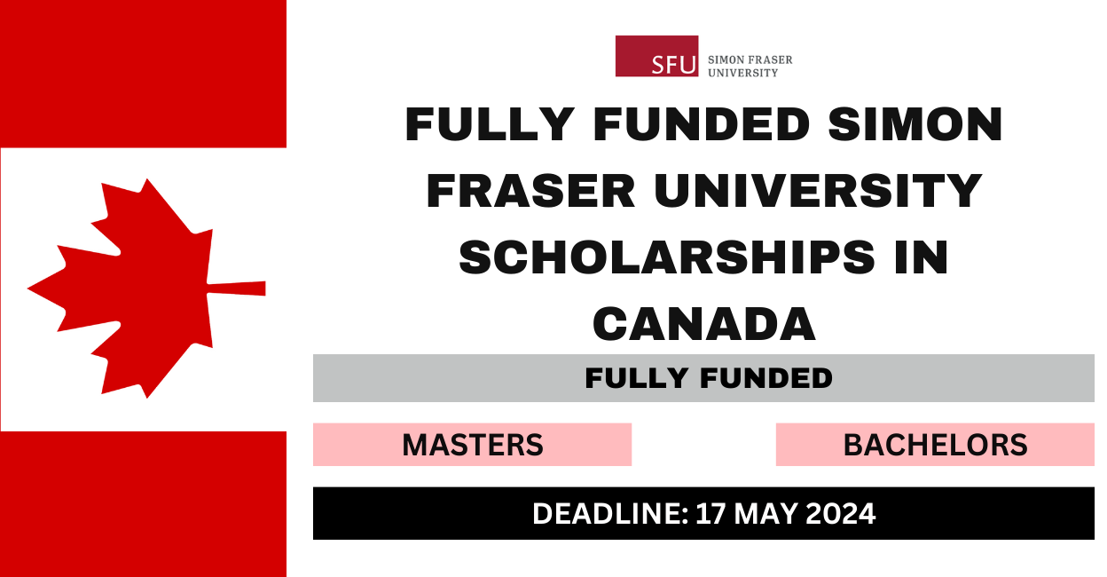 Feature image for Fully Funded Simon Fraser University Scholarships in Canada 2023-24