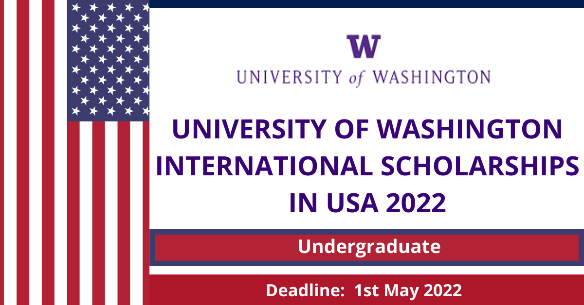 Feature image for University of Washington International Scholarships in USA 2022