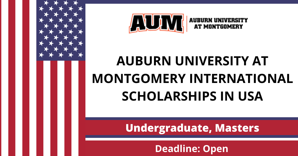 Feature image for Auburn University at Montgomery International Scholarships in USA