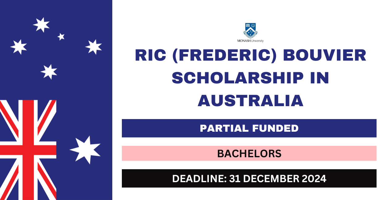 Feature image for Ric (Frederic) Bouvier Scholarship in Australia 2024