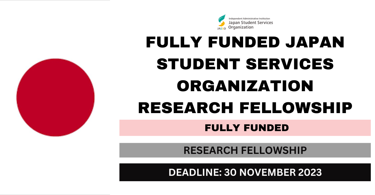 Feature image for Fully Funded Japan Student Services Organization Research Fellowship 2024