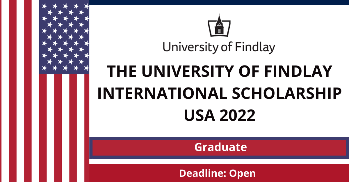 Feature image for The University of Findlay International Scholarship USA 2022