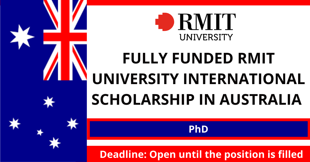 Feature image for Fully Funded RMIT University International Scholarship in Australia