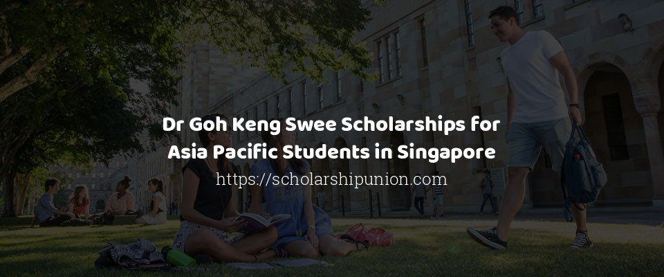 Feature image for Dr Goh Keng Swee Scholarships for Asia Pacific Students in Singapore