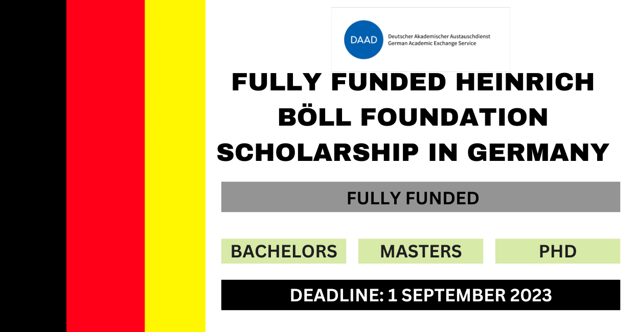 Feature image for Fully Funded Heinrich Boll Foundation Scholarship in Germany 2024