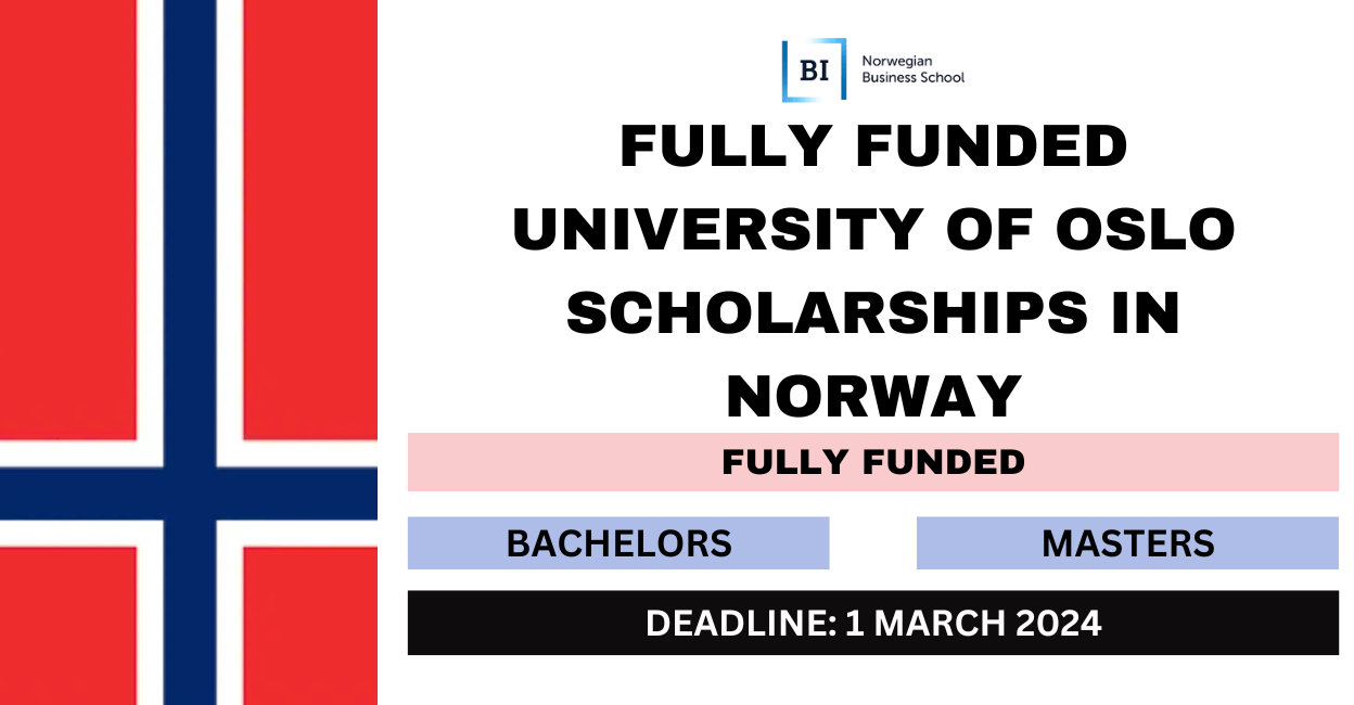 Feature image for Fully Funded University of Oslo Scholarships in Norway 2024