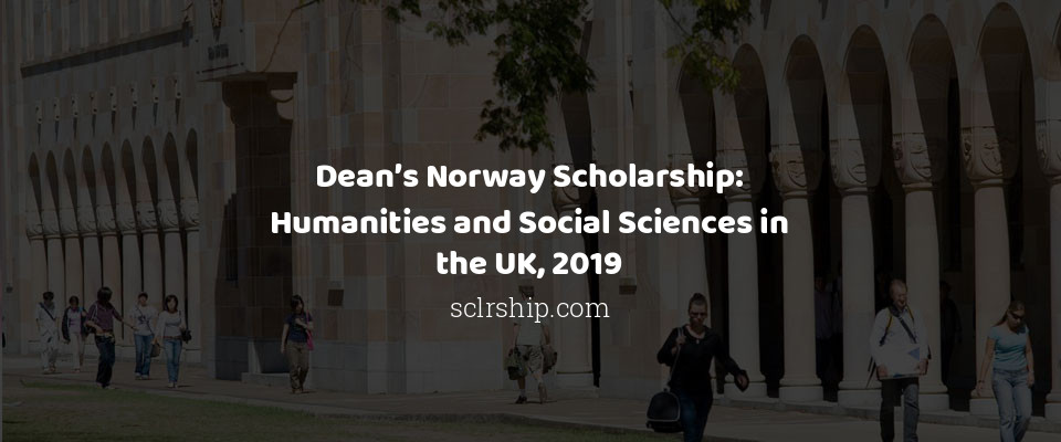 Feature image for Dean’s Norway Scholarship: Humanities and Social Sciences in the UK, 2019