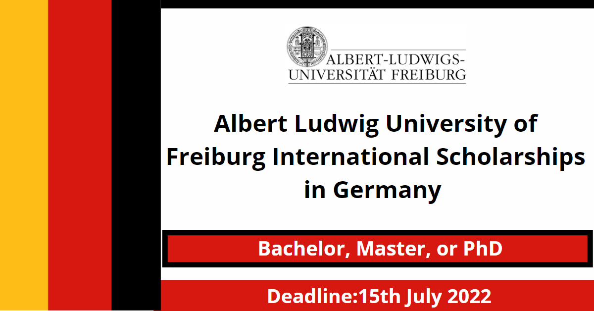 Feature image for Albert Ludwig University of Freiburg International Scholarships in Germany