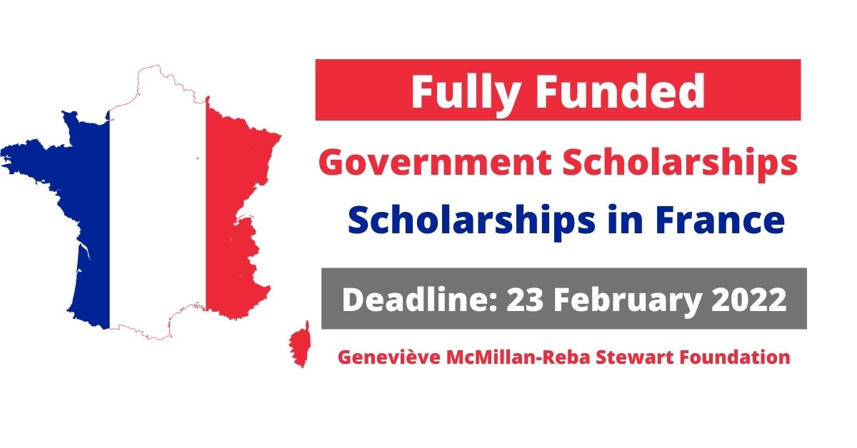 Feature image for Genevieve McMillan-Reba Stewart Foundation Scholarship in France