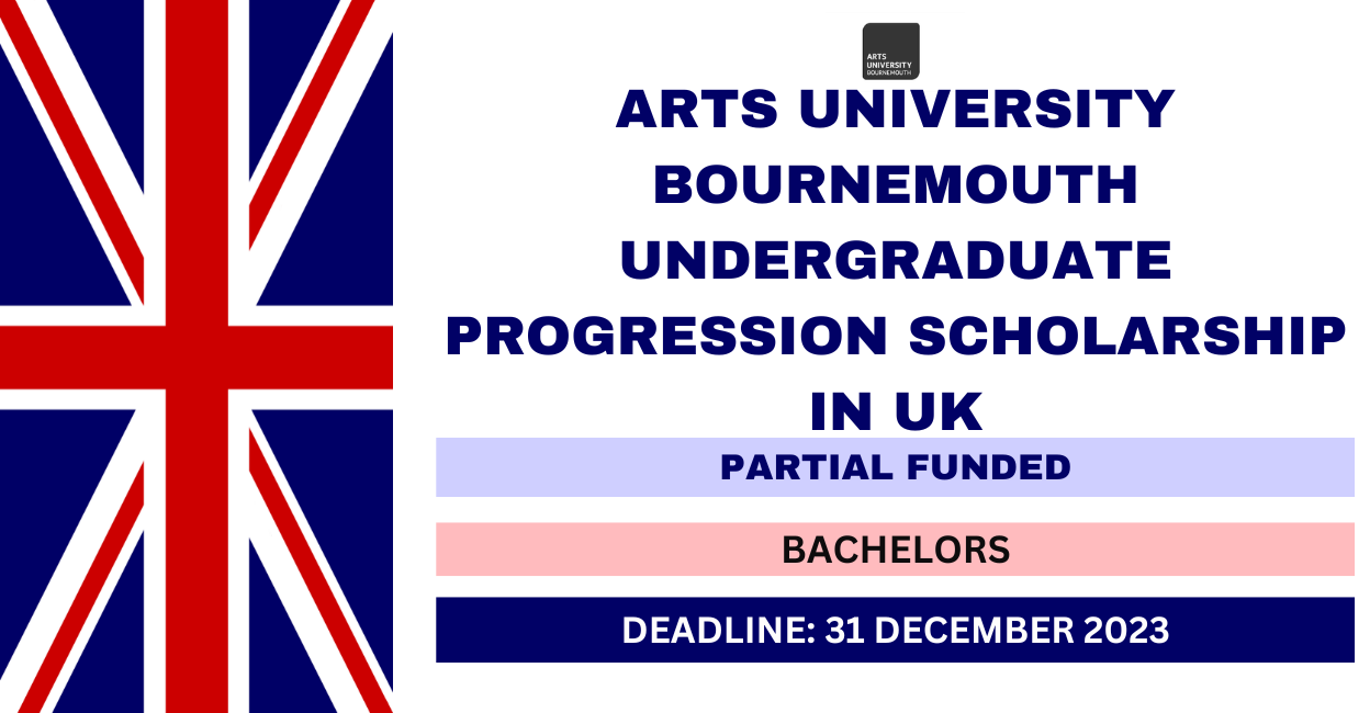Feature image for Arts University Bournemouth Undergraduate Progression Scholarship in UK