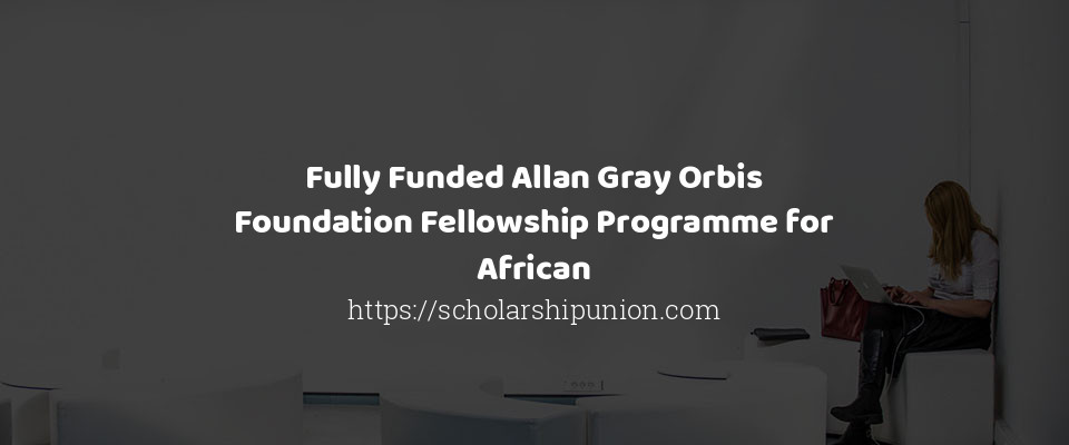 Feature image for Fully Funded Allan Gray Orbis Foundation Fellowship Programme for African