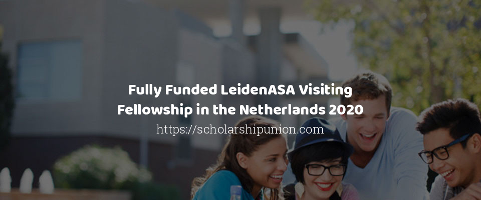 Feature image for Fully Funded LeidenASA Visiting Fellowship in the Netherlands 2020