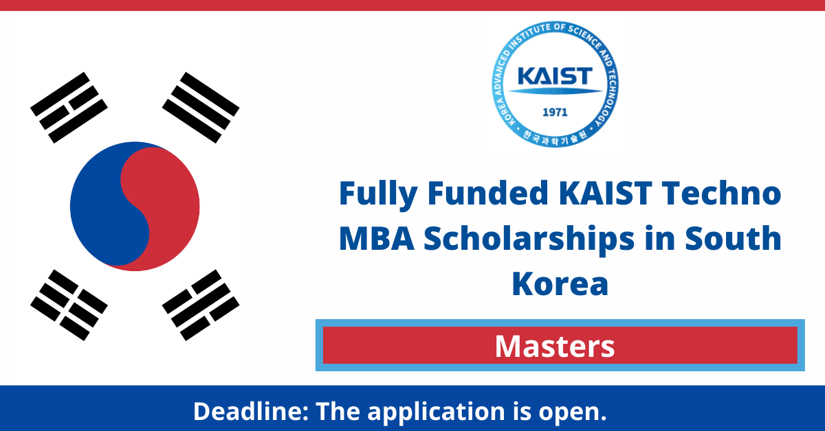 Feature image for Fully Funded KAIST Techno MBA Scholarships in South Korea
