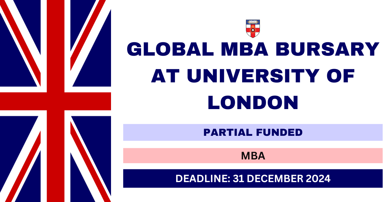 Feature image for Global MBA Bursary at University of London in UK 2024-25