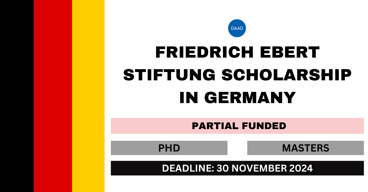 Feature image for Friedrich Ebert Stiftung Scholarship in Germany 2024-25