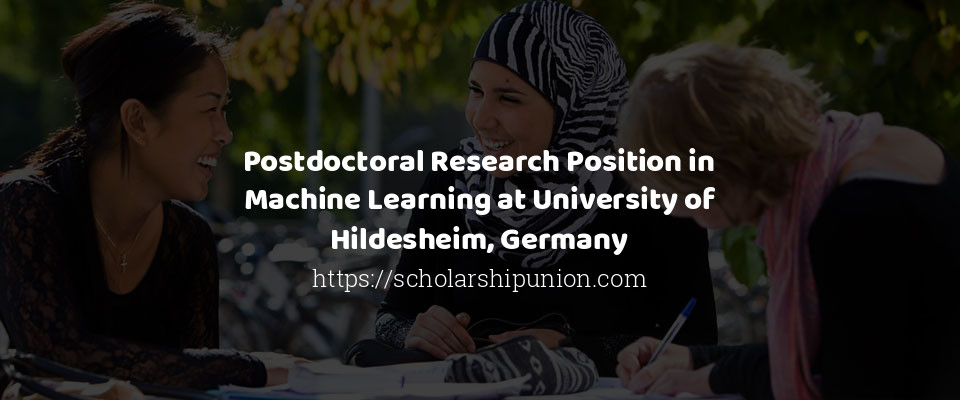 Feature image for Postdoctoral Research Position in Machine Learning at University of Hildesheim, Germany