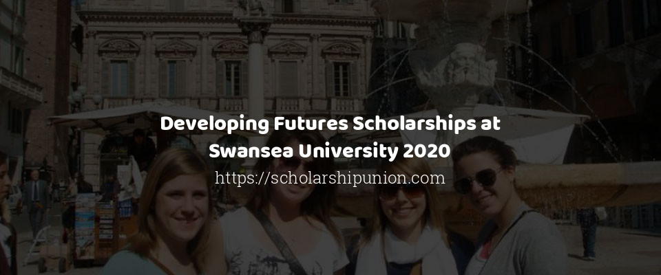 Feature image for Developing Futures Scholarships at Swansea University 2020