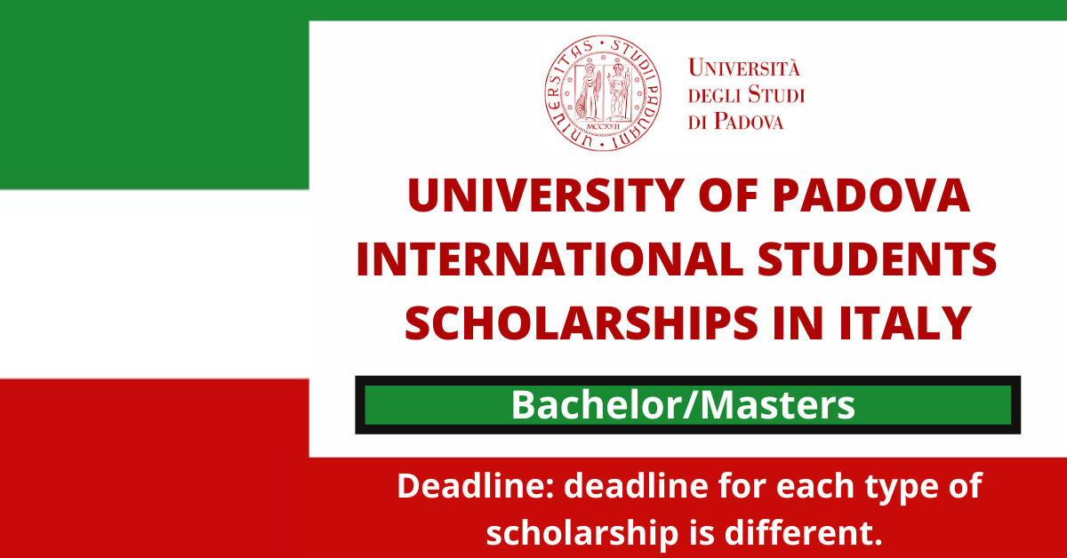 Feature image for University of Padova Scholarships in Italy