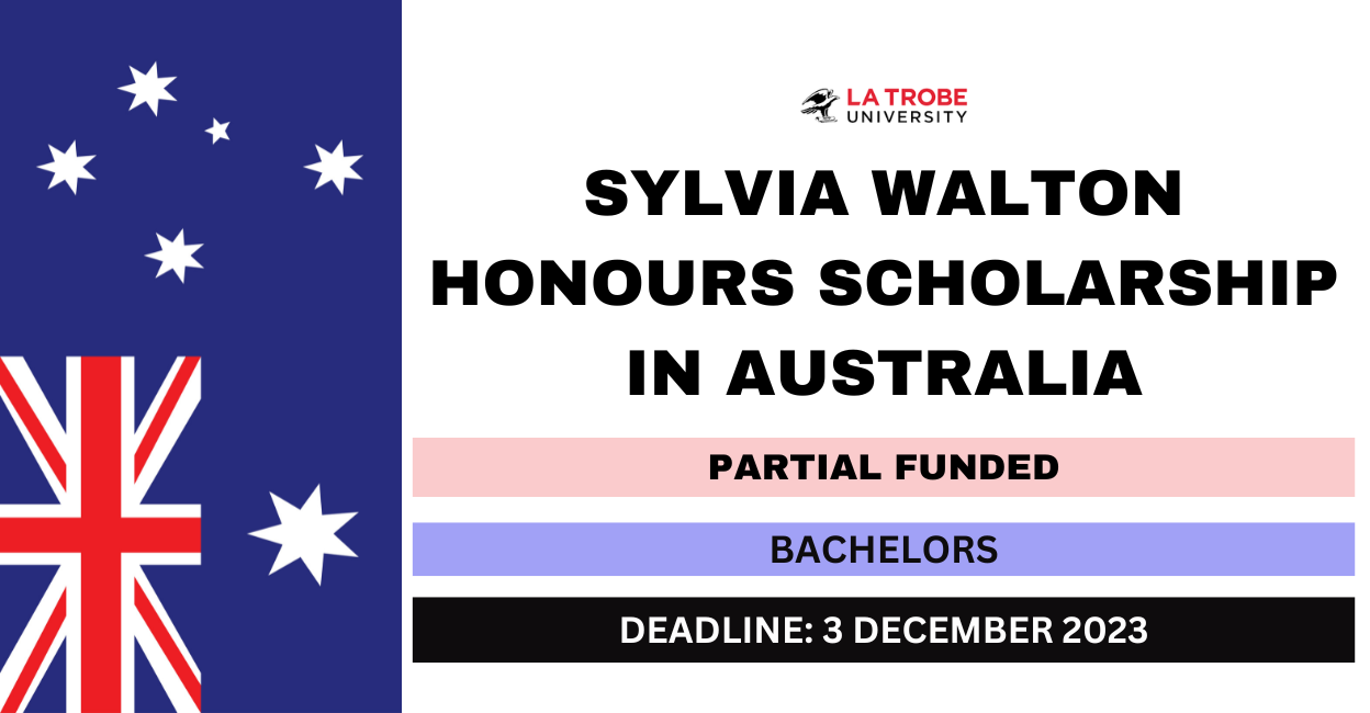 Feature image for Sylvia Walton Honours Scholarship in Australia 2024