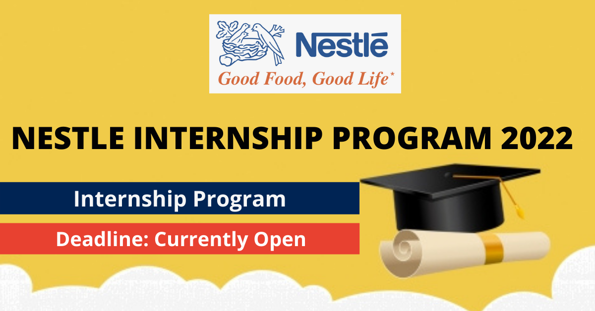 Feature image for Nestle Internship Program 2022