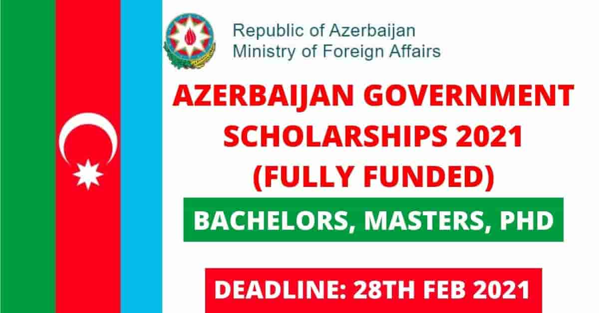 Feature image for Fully Funded Azerbaijan Government Scholarship 2021