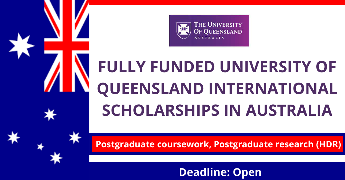 Feature image for Fully Funded University of Queensland International Scholarships in Australia