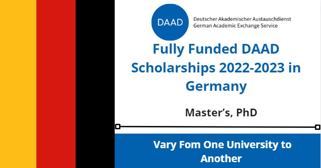 Feature image for Fully Funded DAAD Scholarships 2022-2023 in Germany