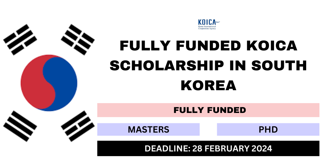 Feature image for Fully Funded KOICA Scholarship in South Korea 2024