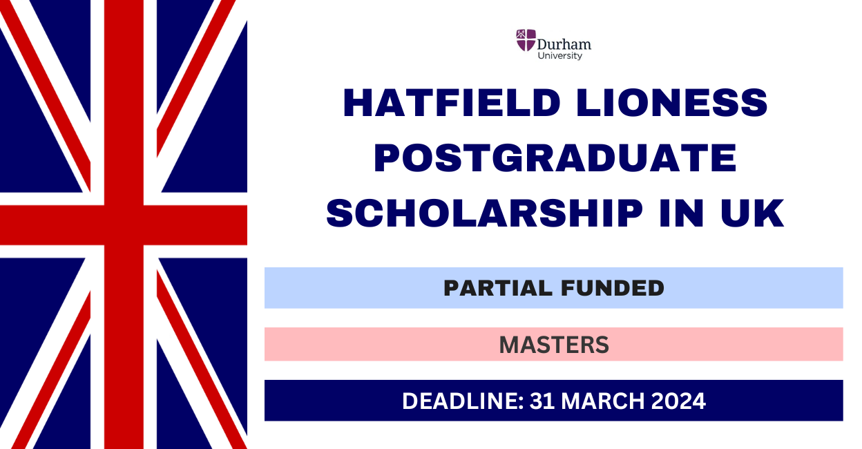 Feature image for Hatfield Lioness Postgraduate Scholarship in UK 2024