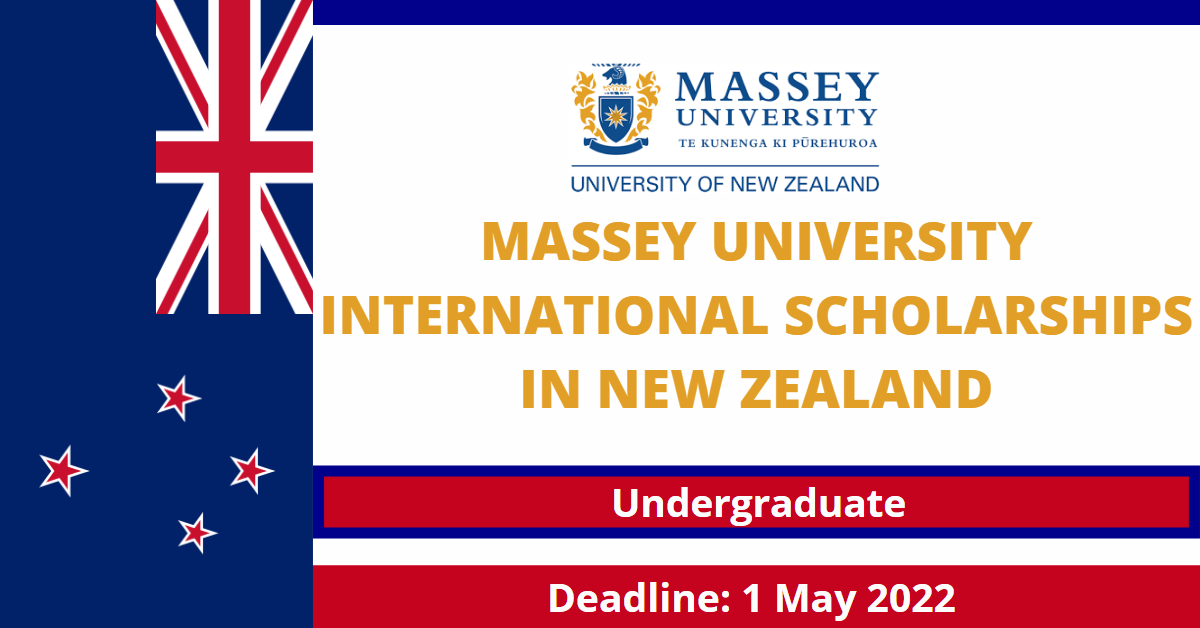 Feature image for Massey University International Scholarships in New Zealand