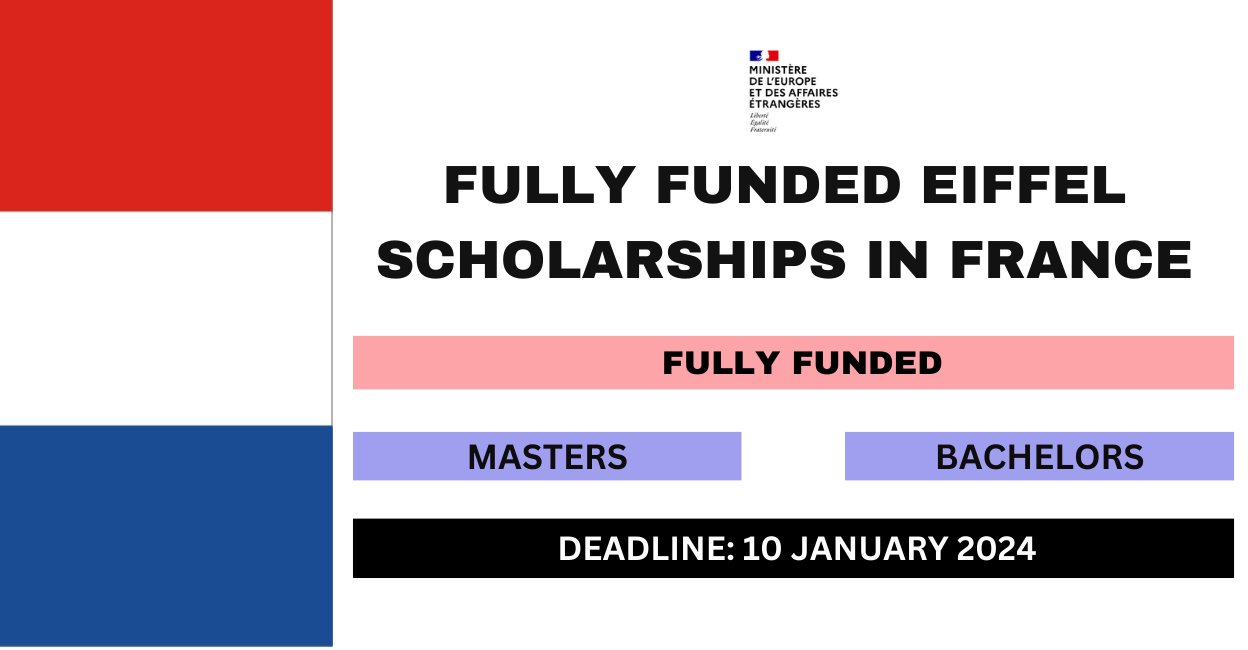 Feature image for Fully Funded Eiffel Scholarships in France 2024-25