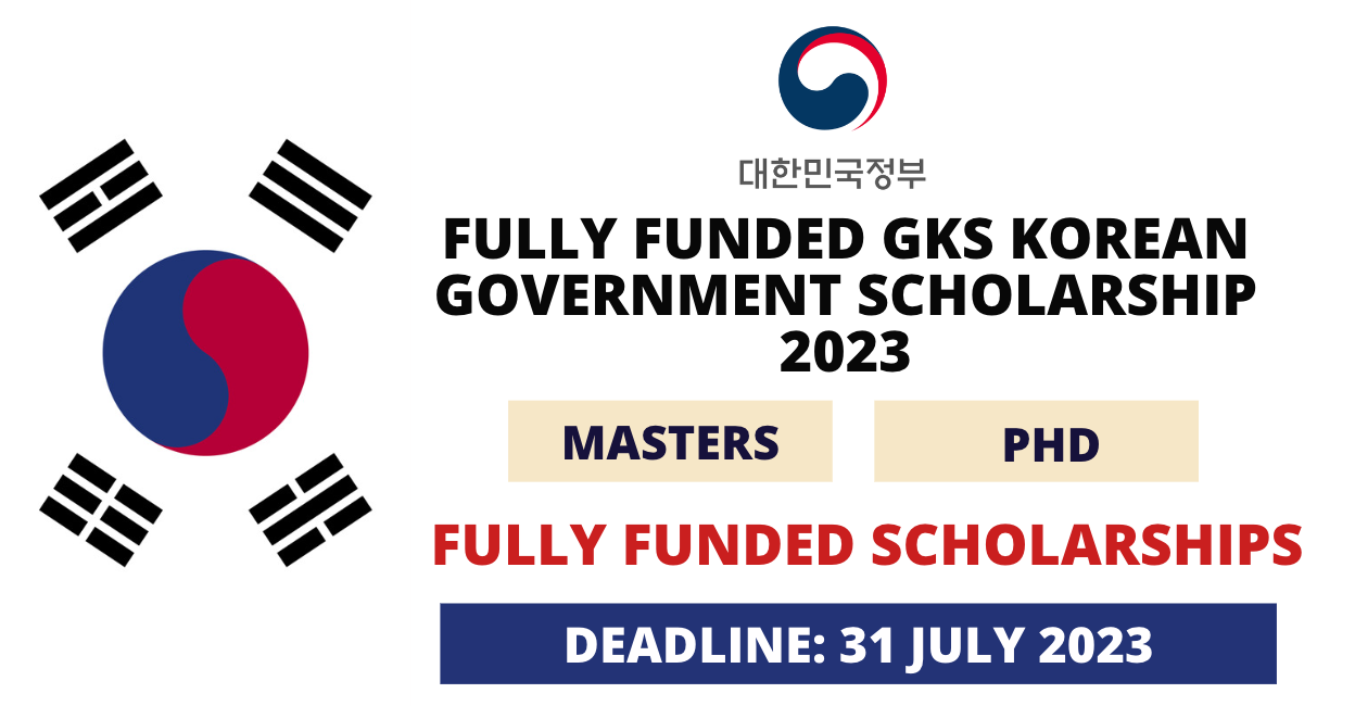 Feature image for Fully Funded GKS Korean Government Scholarship 2023