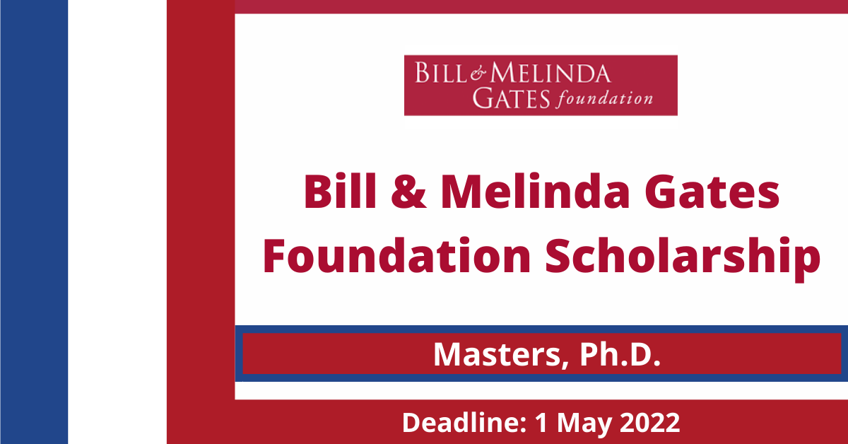 Feature image for Bill & Melinda Gates Foundation Scholarships 2022 in Netherlands