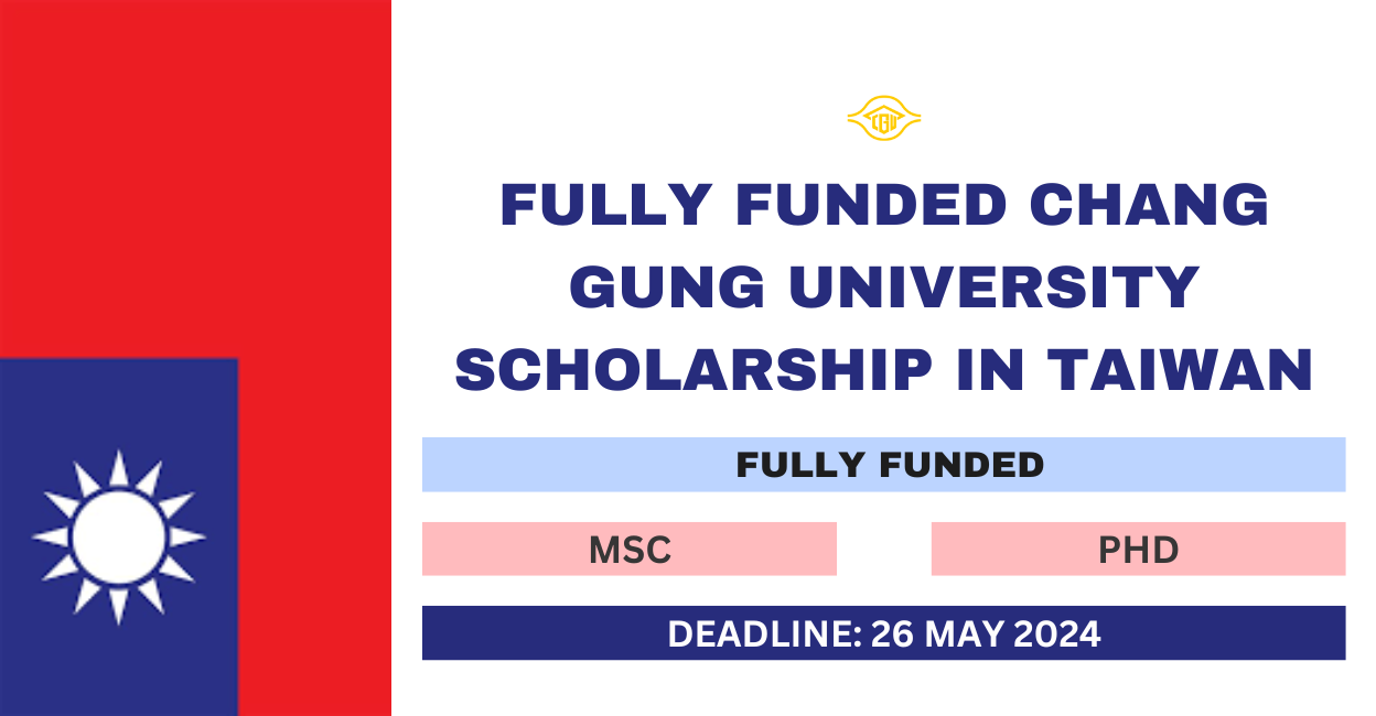 Feature image for Fully Funded Chang Gung University Scholarship in Taiwan 2024-25