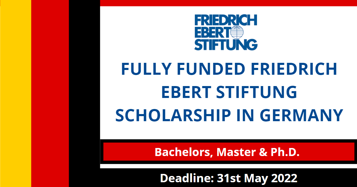 Feature image for Fully Funded Friedrich Ebert Stiftung Scholarship in Germany
