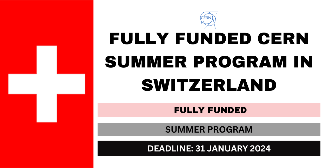 Feature image for Fully Funded CERN Summer Program in Switzerland 2024-25