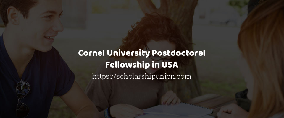 Feature image for Cornel University Postdoctoral Fellowship in USA