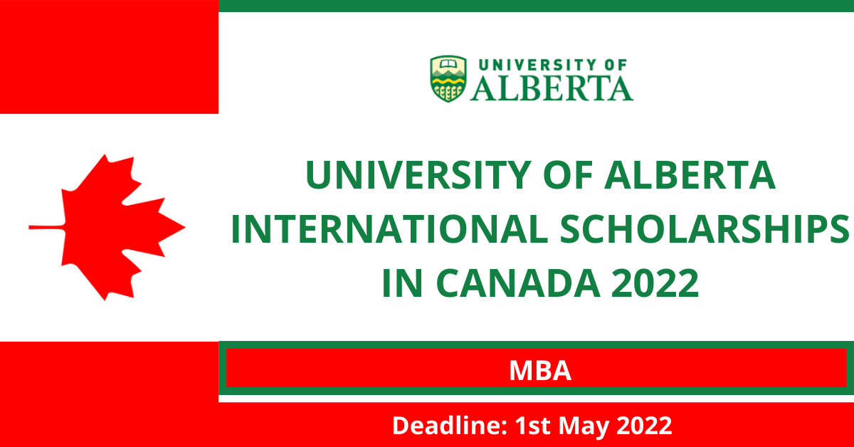 Feature image for University of Alberta International Scholarships in Canada 2022