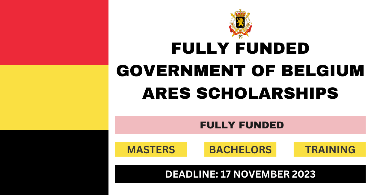 Feature image for Fully Funded Government of Belgium ARES Scholarships 2024-25