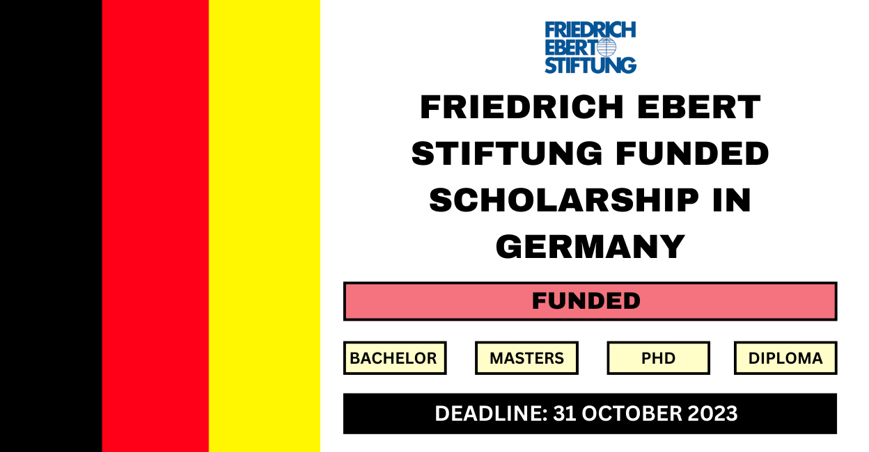 Feature image for Friedrich Ebert Stiftung Funded Scholarship in Germany 2024
