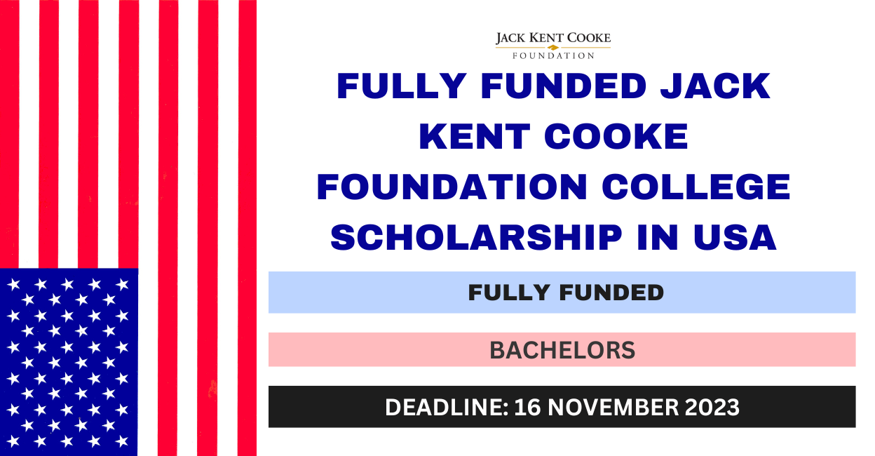Feature image for Fully Funded Jack Kent Cooke Foundation College Scholarship in USA 2024